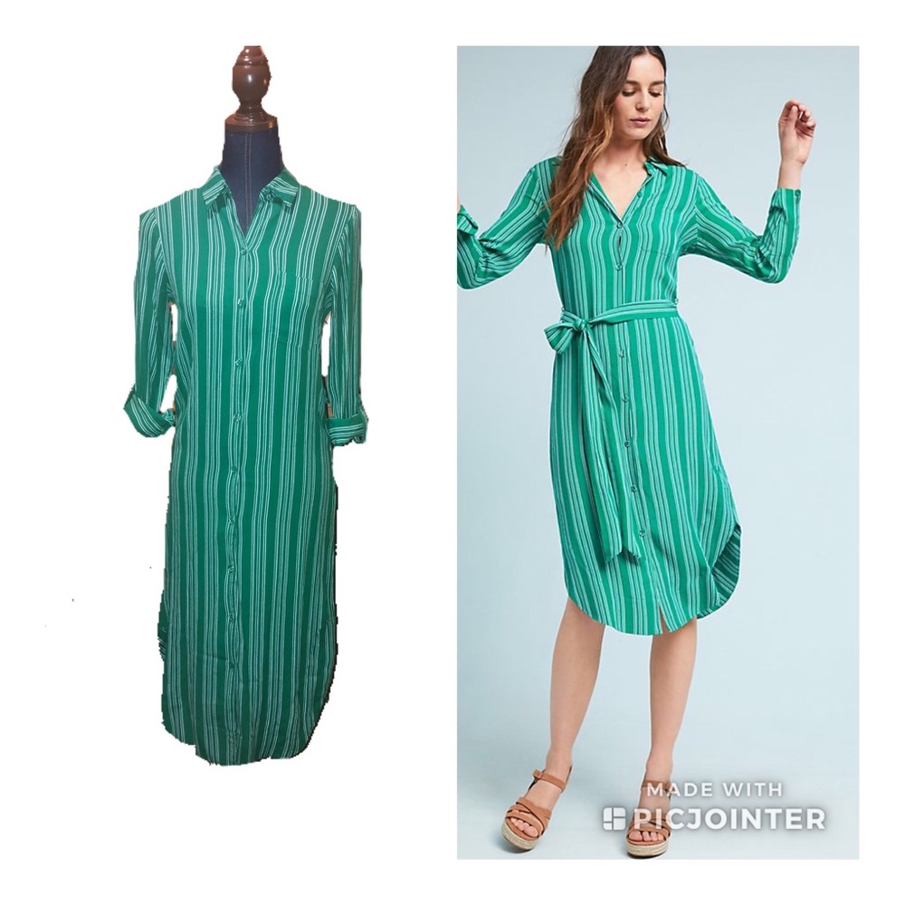 Maeve Anthropologie button down Dress